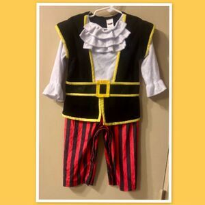 Spooktacular Creations Toddler Pirate Halloween Costume Warm Velour